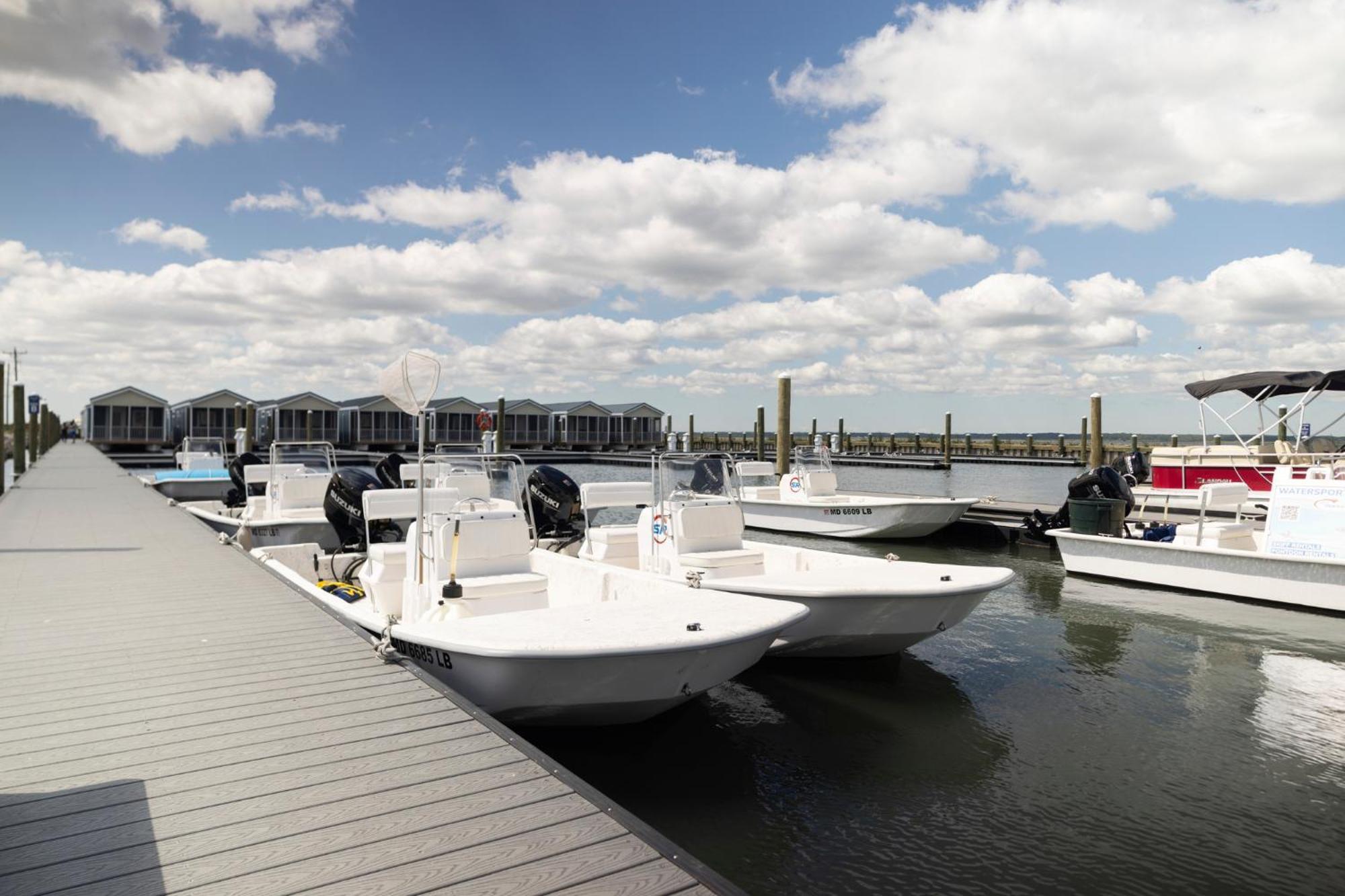 Blufin Bungalows & Marina Chincoteague Exteriör bild