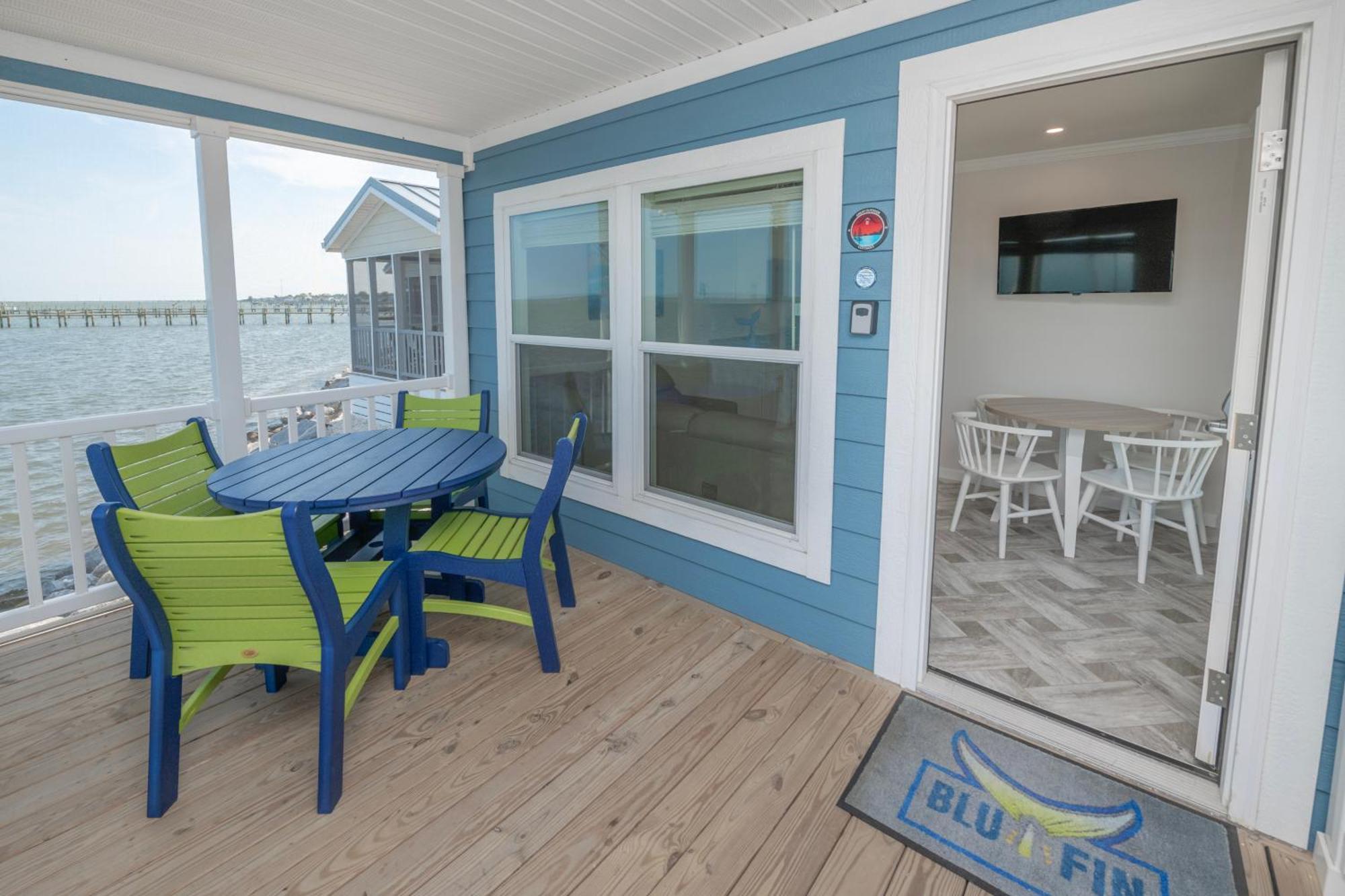 Blufin Bungalows & Marina Chincoteague Rum bild
