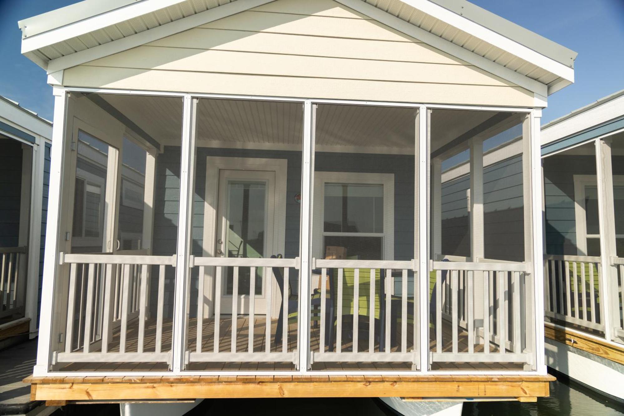 Blufin Bungalows & Marina Chincoteague Rum bild